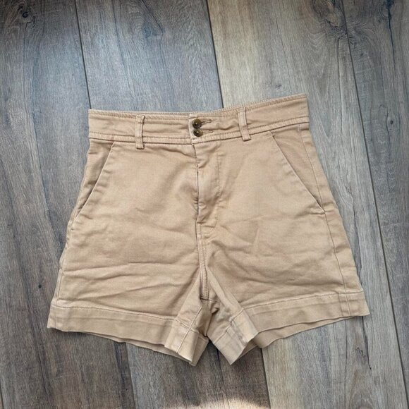 everlane Pants - Everlane High Waisted Shorts Size 4